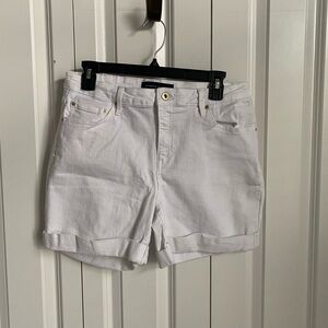 Tommy Hilfiger Women's White Jean Shorts